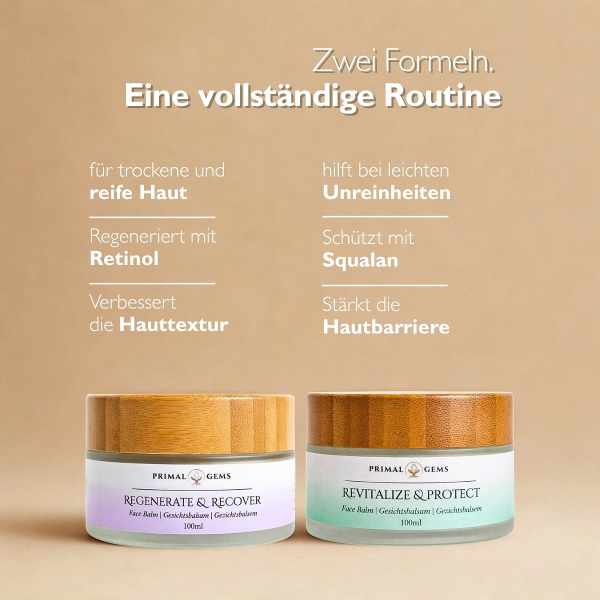 Tallow Ritual Set · Day & Night Balm