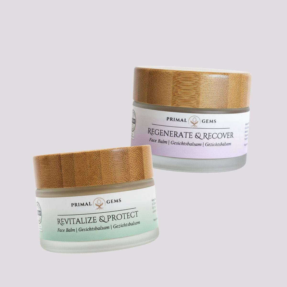 Duo Pack: Day & Night Routine Face Balms