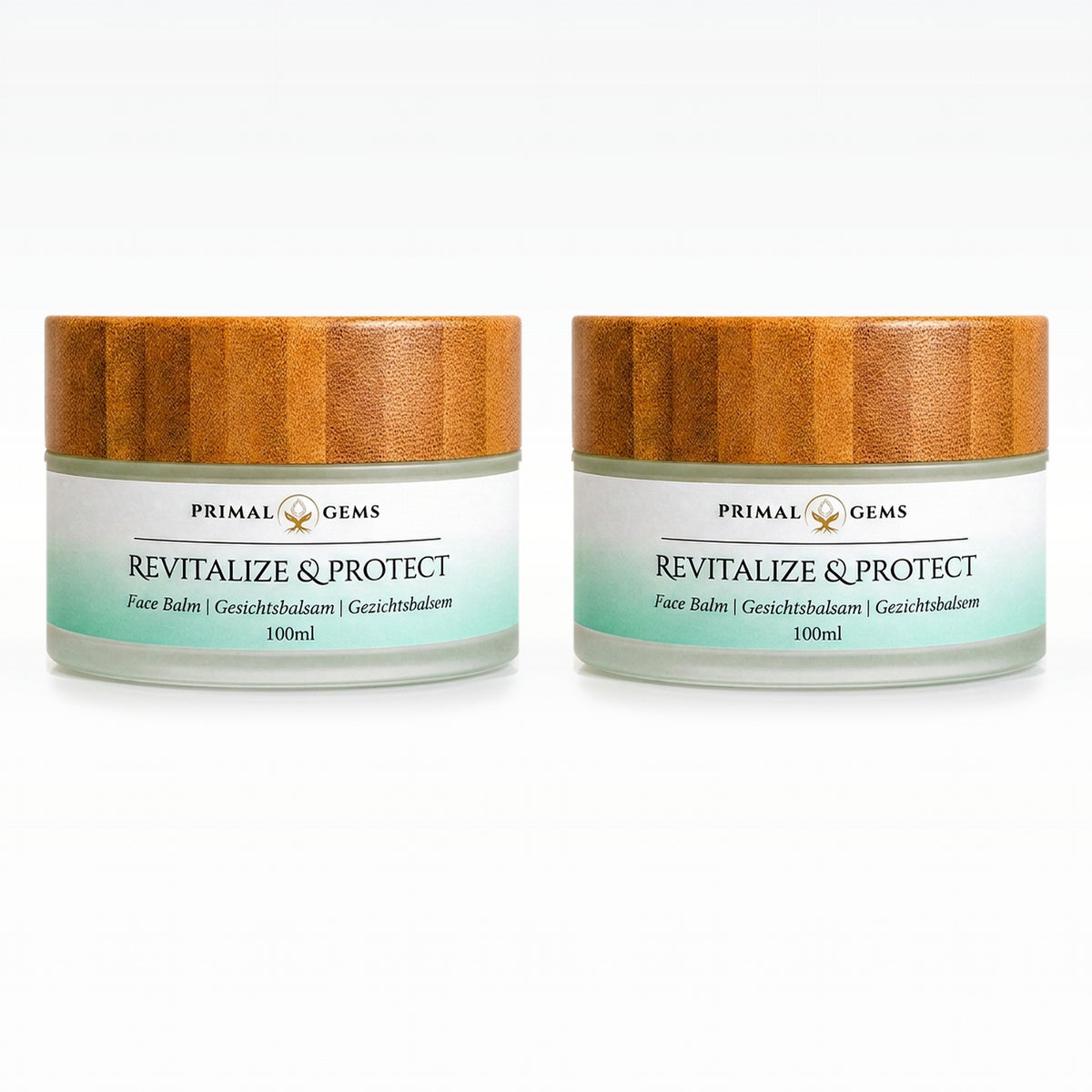 Primal Gems Tallow Day Balm Revitalize & Protect 100ml, 2er-Pack