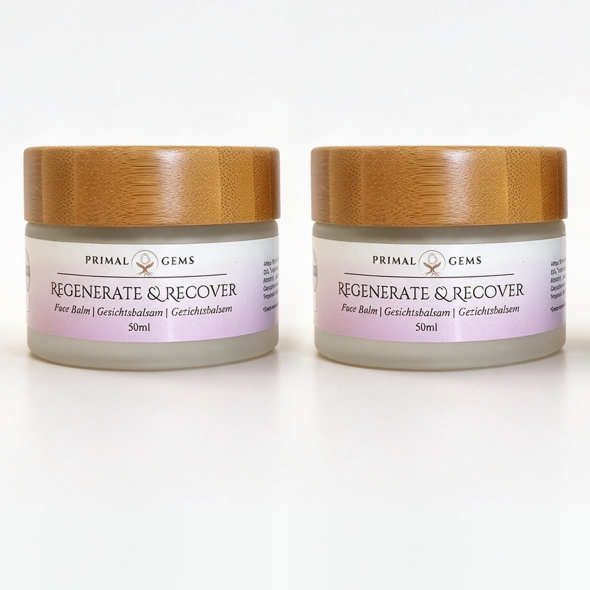 Primal Gems Tallow Night Balm Regenerate & Recover 50ml, 2er-Pack